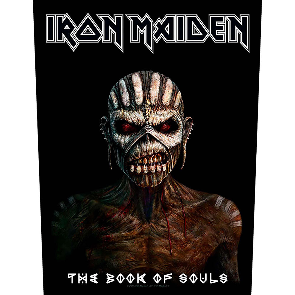Iron Maiden Back Patch: The Book Of Souls Achterpatch