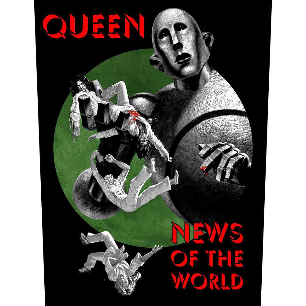 Queen Back Patch: News of the World Achterpatch