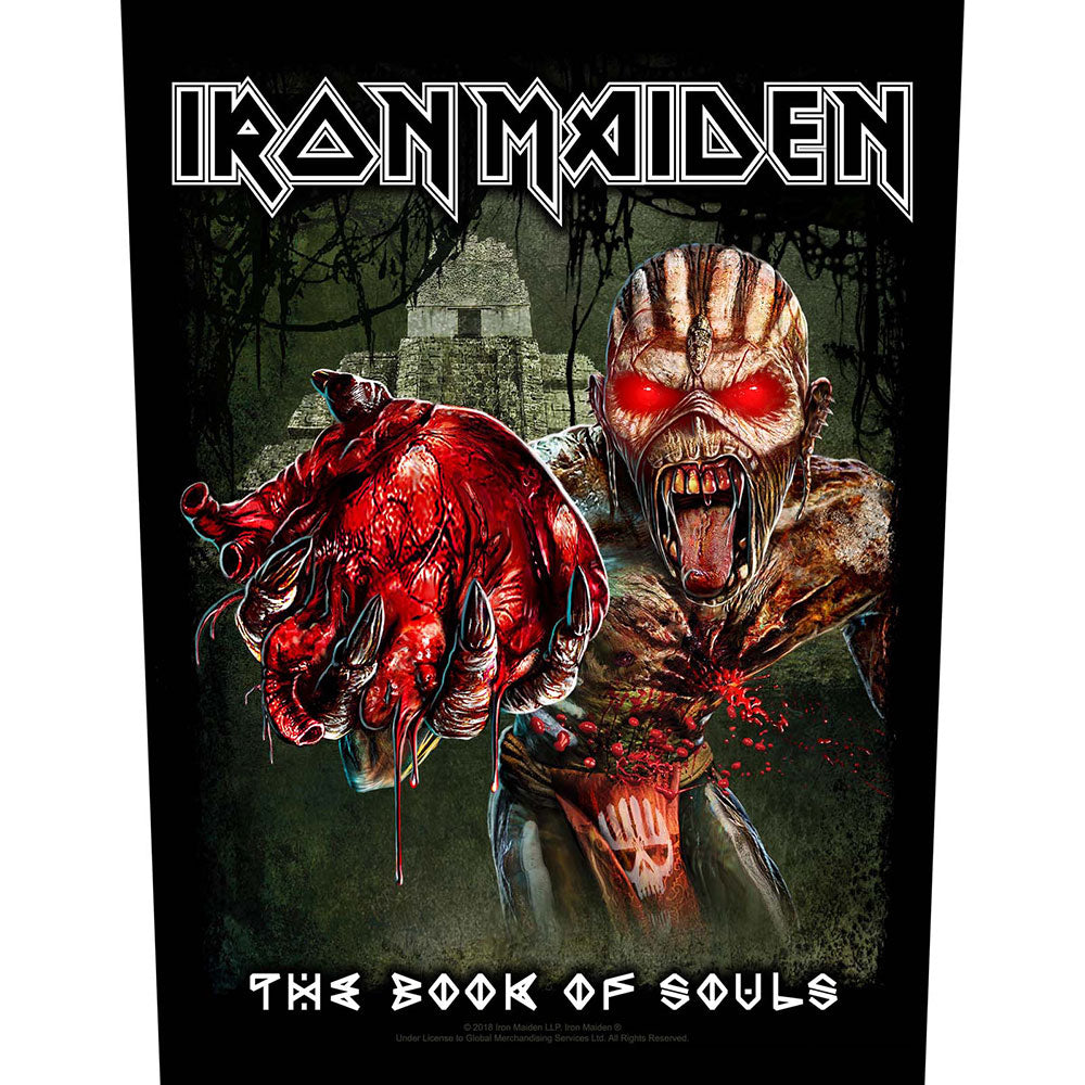 Iron Maiden Back Patch: Eddie's Heart Achterpatch