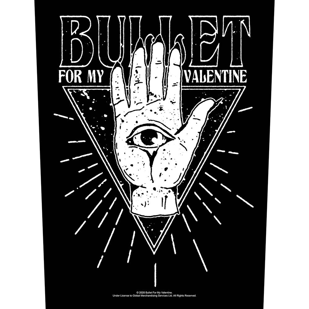 Bullet For My Valentine Back Patch: All Seeing Eye Achterpatch