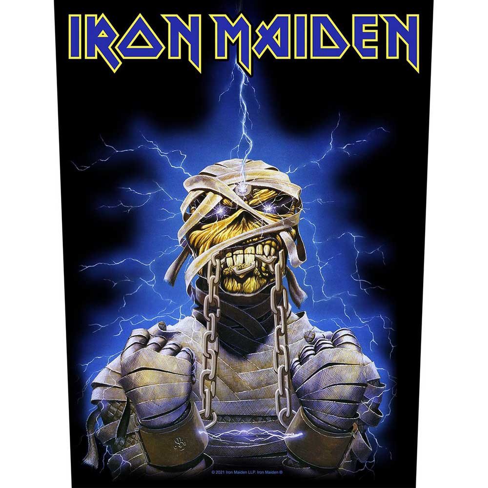 Iron Maiden Back Patch: Powerslave Eddie Achterpatch