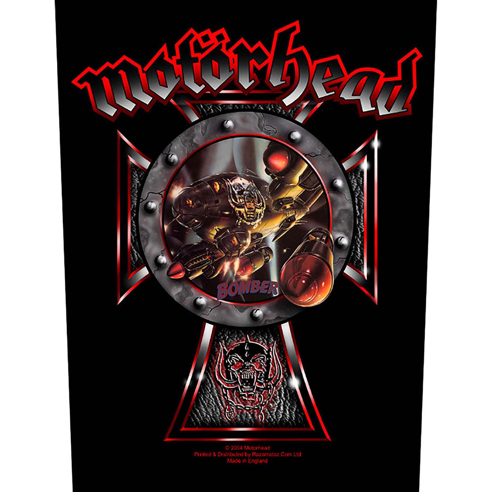 Motorhead Back Patch: Iron Cross Bomber 2004 Achterpatch