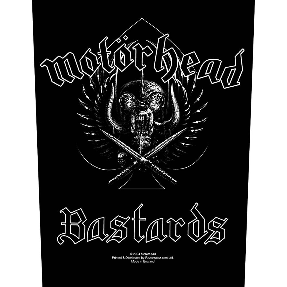 Motorhead Back Patch: Bastards Achterpatch
