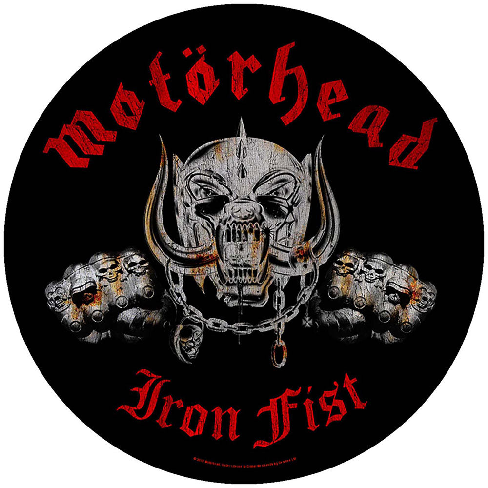 Motorhead Back Patch: Iron Fist 2010 Achterpatch