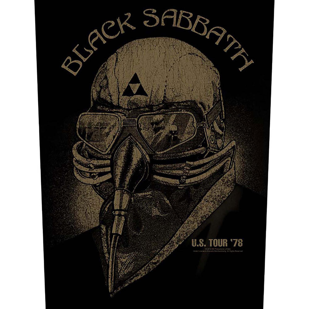 Black Sabbath Back Patch: US Tour 1978 Achterpatch