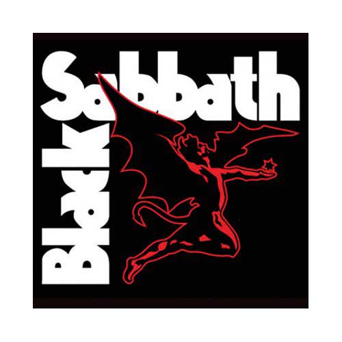 Black Sabbath Single Cork Coaster: Daemon Onderzetter