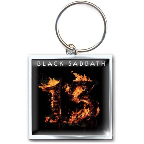 Black Sabbath Keychain: 13 (Photo-print) Sleutelhanger