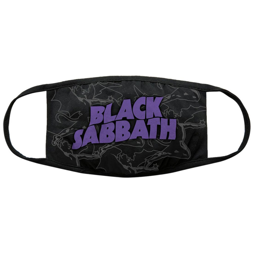 Black Sabbath Face Mask: Distressed Gezichtsmasker