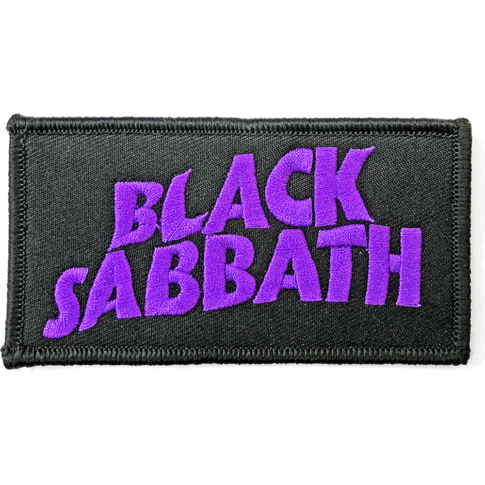Black Sabbath Standard Patch: Wavy Logo Standaard patch