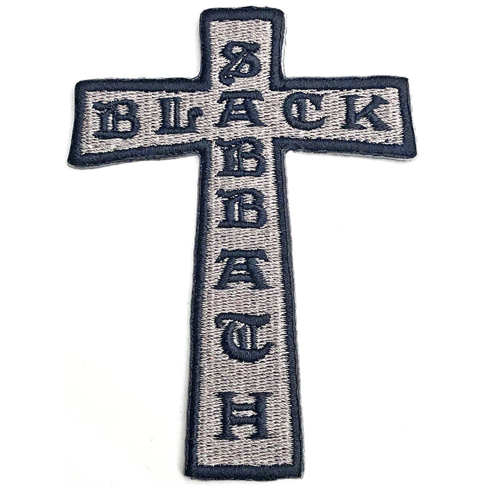 Black Sabbath Standard Patch: Cross Standaard patch