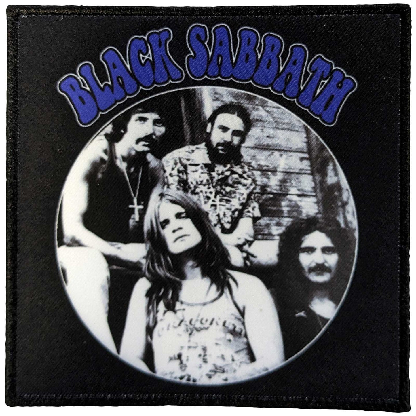 Een foto van een Standard Patch van Black Sabbath.