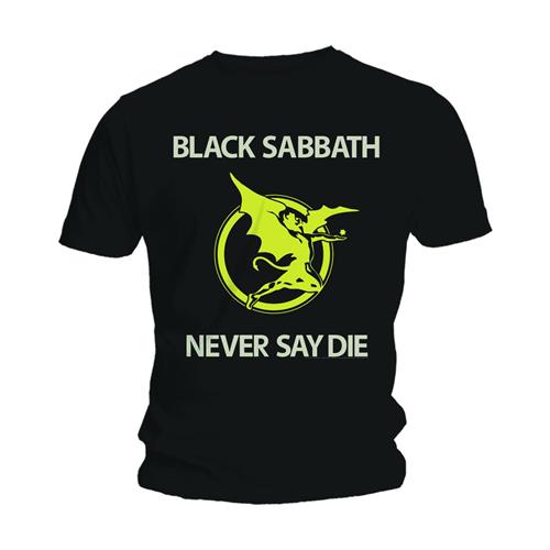 Black Sabbath Unisex T-Shirt: Never Say Die T-Shirt