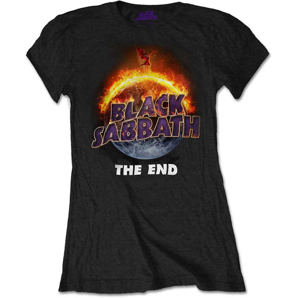 Black Sabbath Ladies T-Shirt: The End T-Shirt