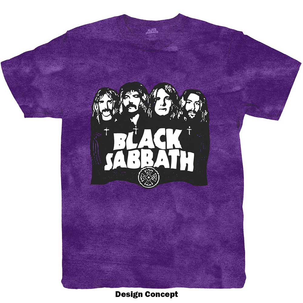 Black Sabbath Unisex T-Shirt: Band & Logo (Wash Collection) T-Shirt