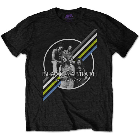 Black Sabbath Unisex T-Shirt: Technical Ecstasy T-Shirt