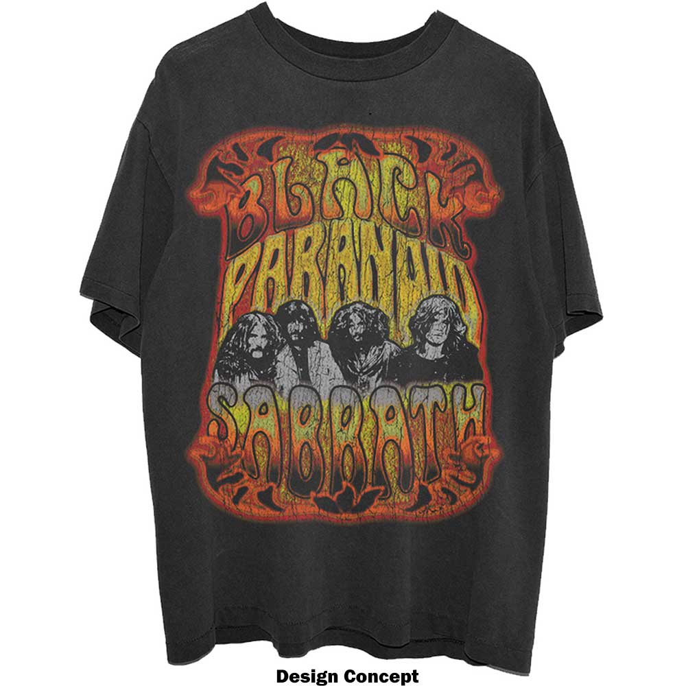 Black Sabbath Unisex T-Shirt: Paranoid Psych T-Shirt