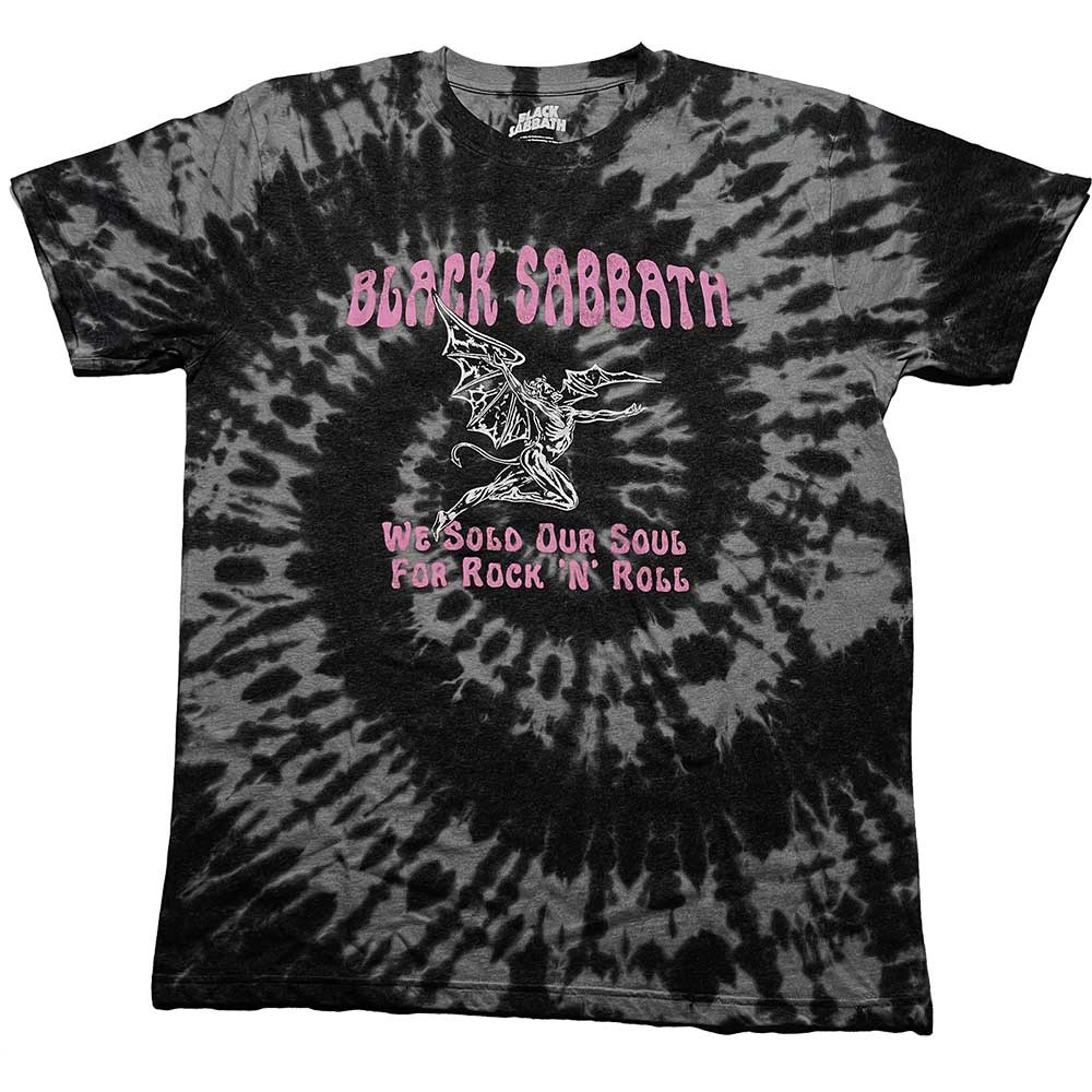Black Sabbath Unisex T-Shirt: We Sold Our Soul For Rock N' Roll (Wash Collection) T-Shirt