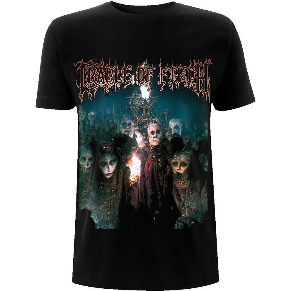 Cradle Of Filth Unisex T-Shirt: Trouble & Their Double Lives (Back Print) T-Shirt