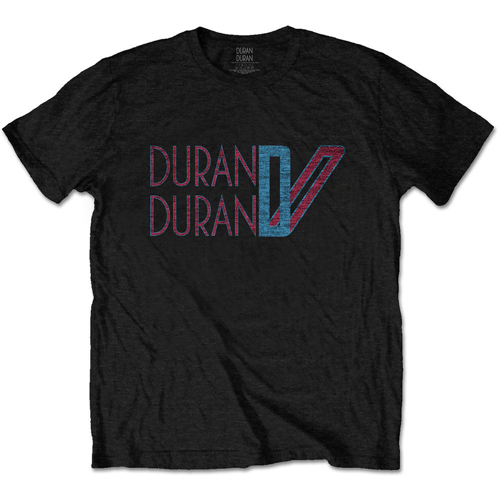 Duran Duran Unisex T-Shirt: Double D Logo T-Shirt