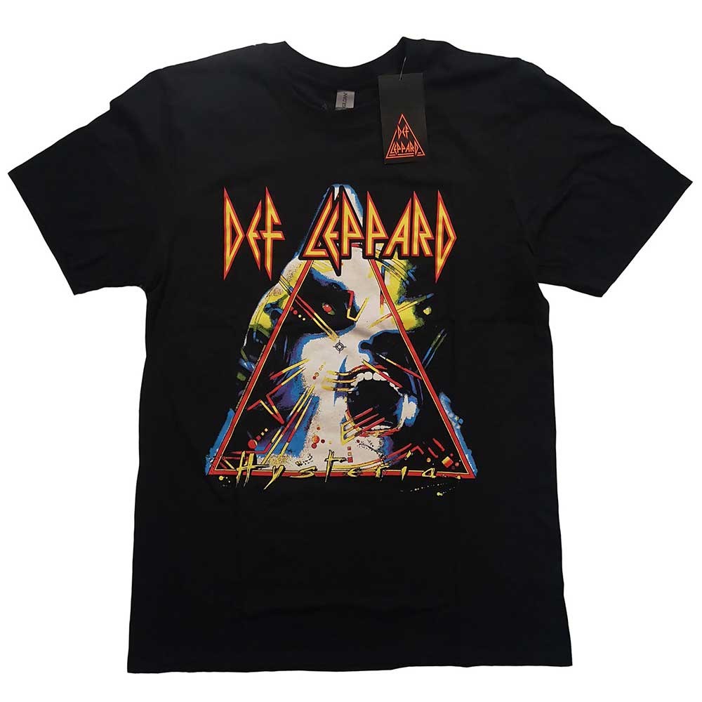 Def Leppard Unisex T-Shirt: Hysteria T-Shirt