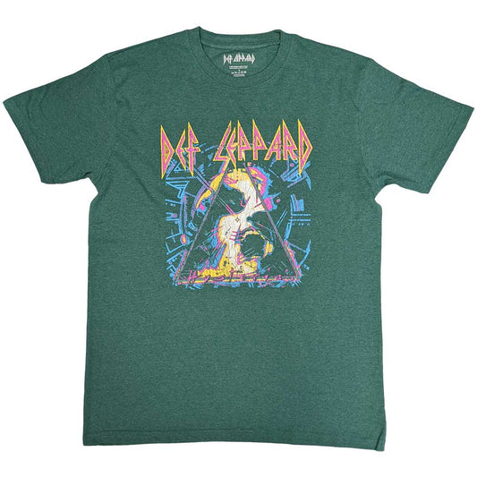 Def Leppard Unisex T-Shirt: Hysteria Album Art T-Shirt