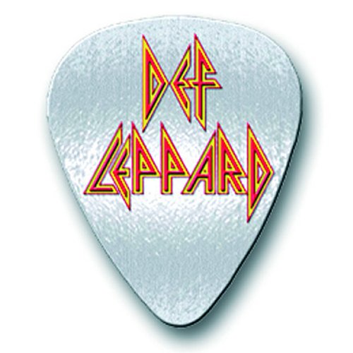 Def Leppard Pin Badge: Pick Logo Speld