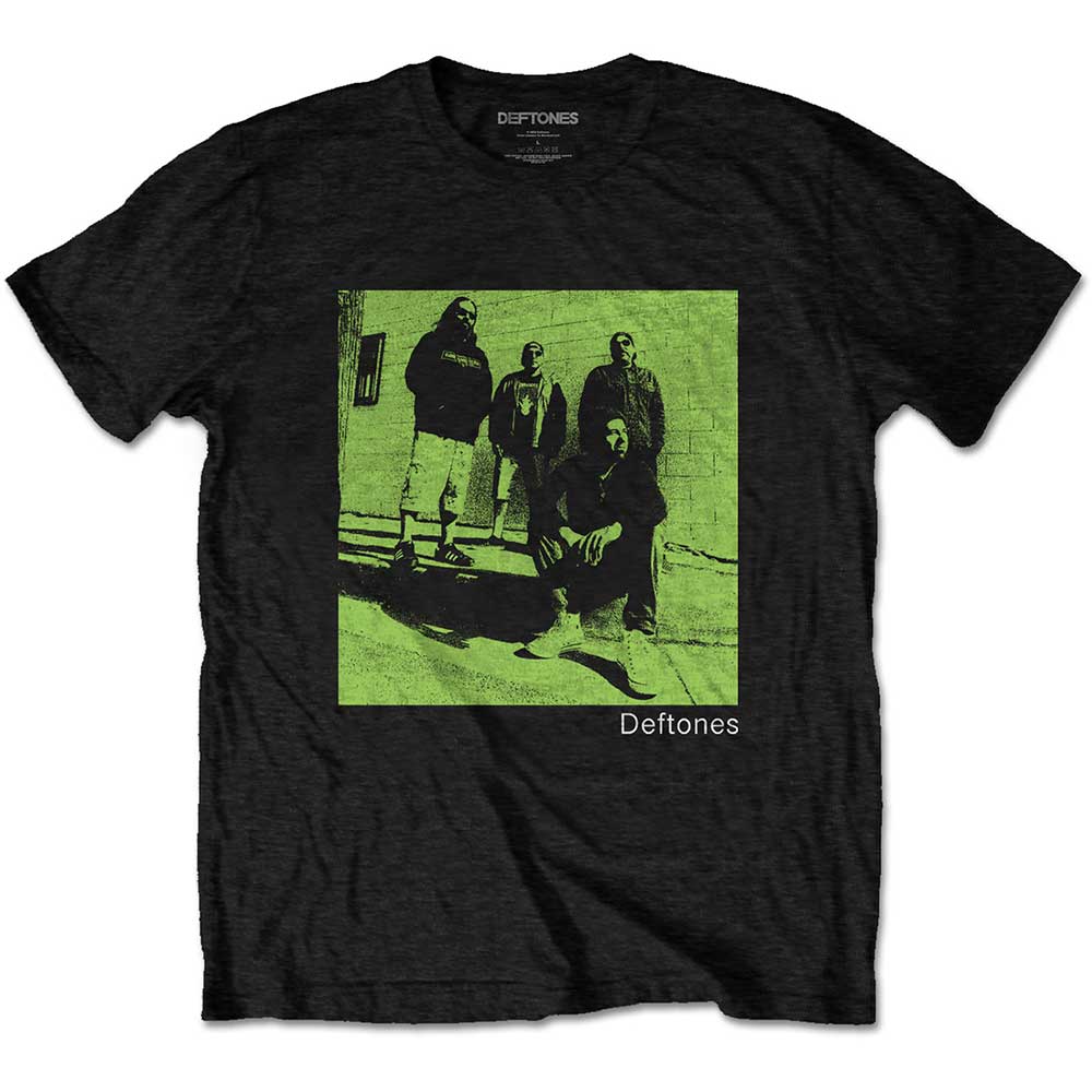 Deftones Unisex T-Shirt: Green Photo T-Shirt