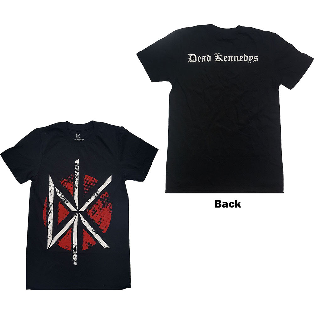 Dead Kennedys Unisex T-Shirt: Vintage Logo (Back Print) T-Shirt