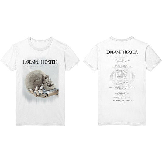 Dream Theatre Unisex T-Shirt: Skull Fade Out (Back Print) T-Shirt