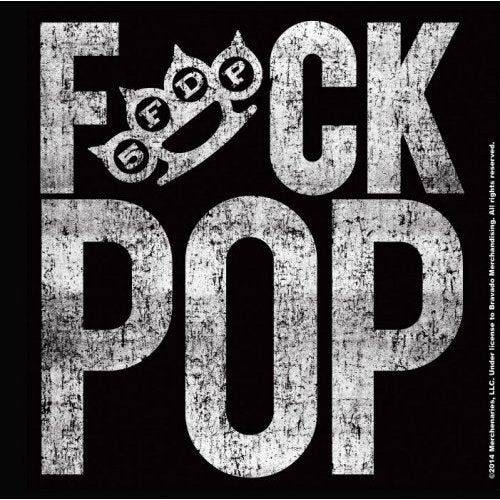 Five Finger Death Punch Single Cork Coaster: F*ck Pop Onderzetter
