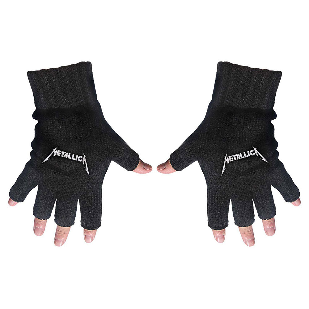 Metallica Unisex Fingerless Gloves: Logo Vingerloze handschoenen