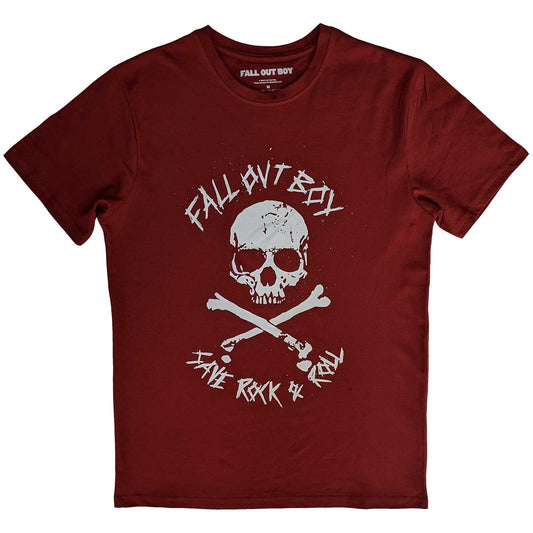 Een foto van een T-Shirt van Fall Out Boy.
