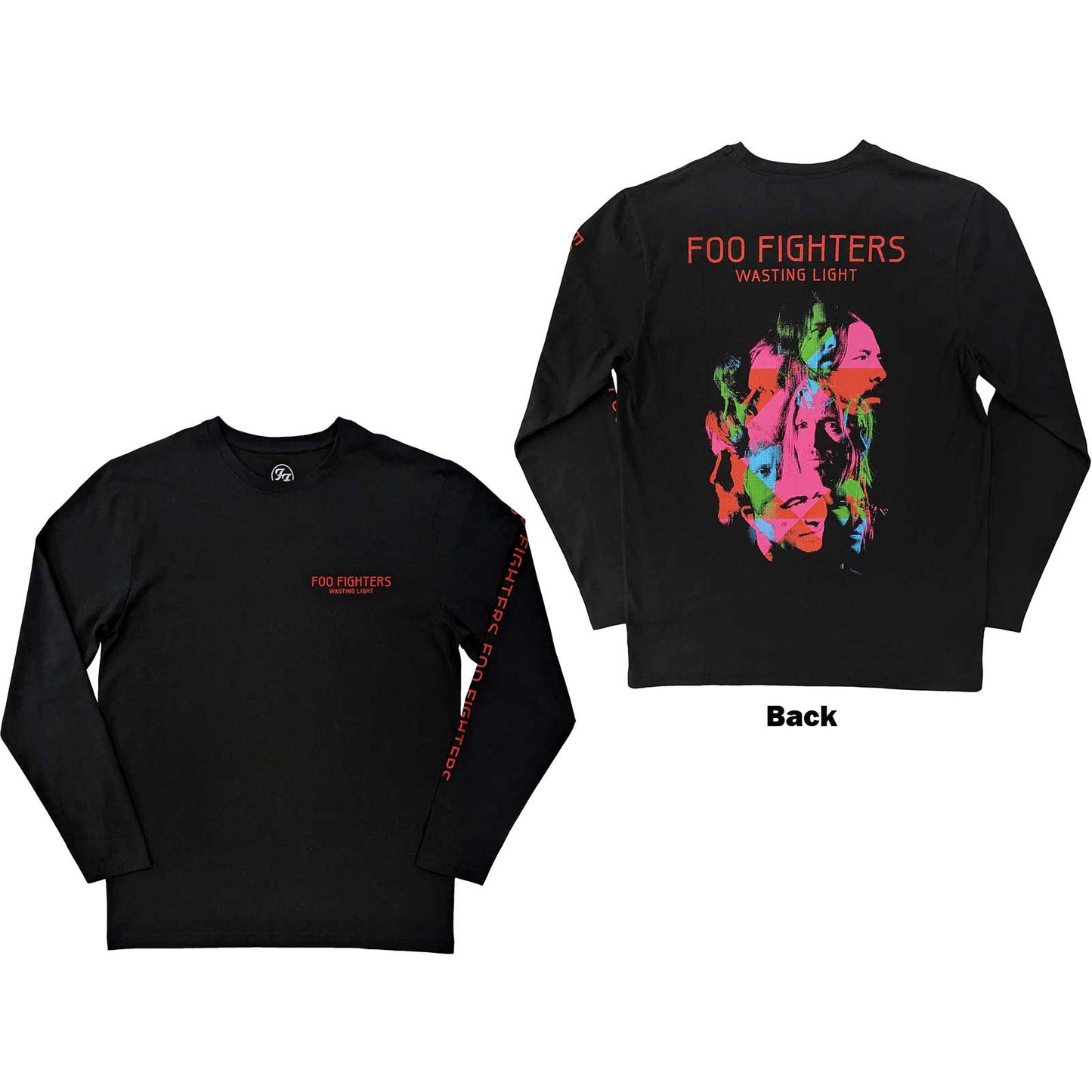 Een foto van een Long Sleeve T-Shirt van Foo Fighters.