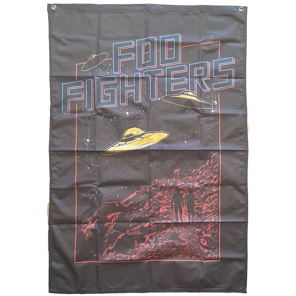 Foo Fighters Textile Poster: UFOs (Ex-Tour) Textielposter
