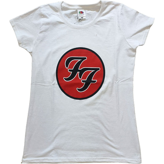 Foo Fighters Ladies T-Shirt: FF Logo T-Shirt