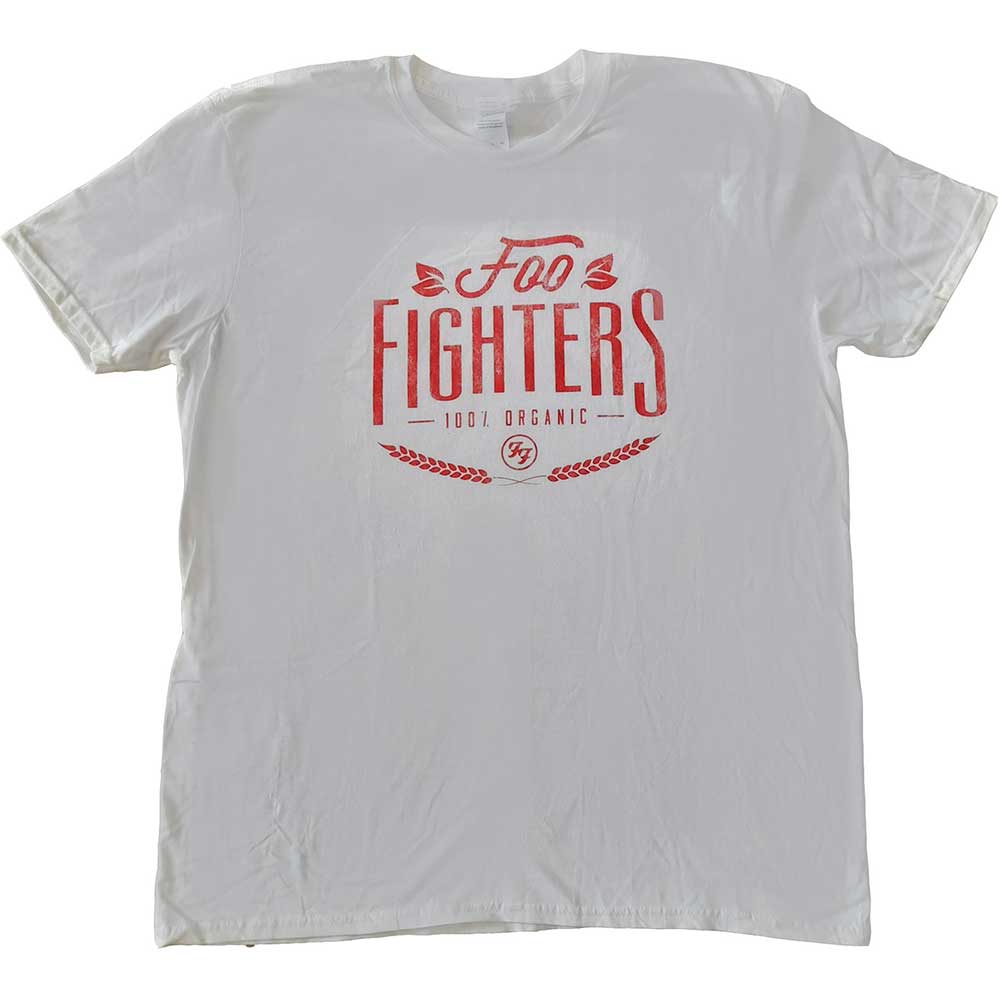 Foo Fighters Unisex T-Shirt: 100% Organic (Ex-Tour) T-Shirt