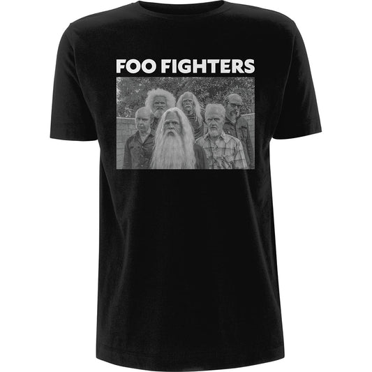 Foo Fighters Unisex T-Shirt: Old Band Photo T-Shirt