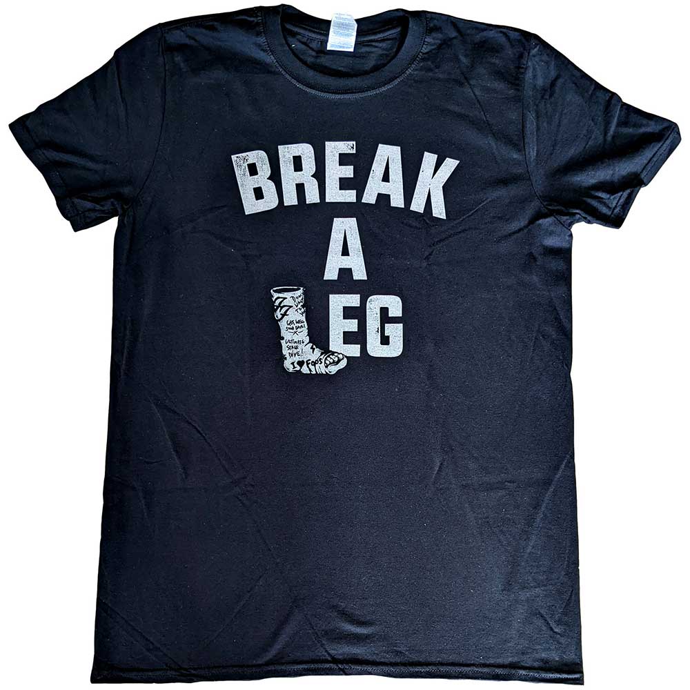 Foo Fighters Unisex T-Shirt: Break A Leg (Back Print) (Ex-Tour) T-Shirt
