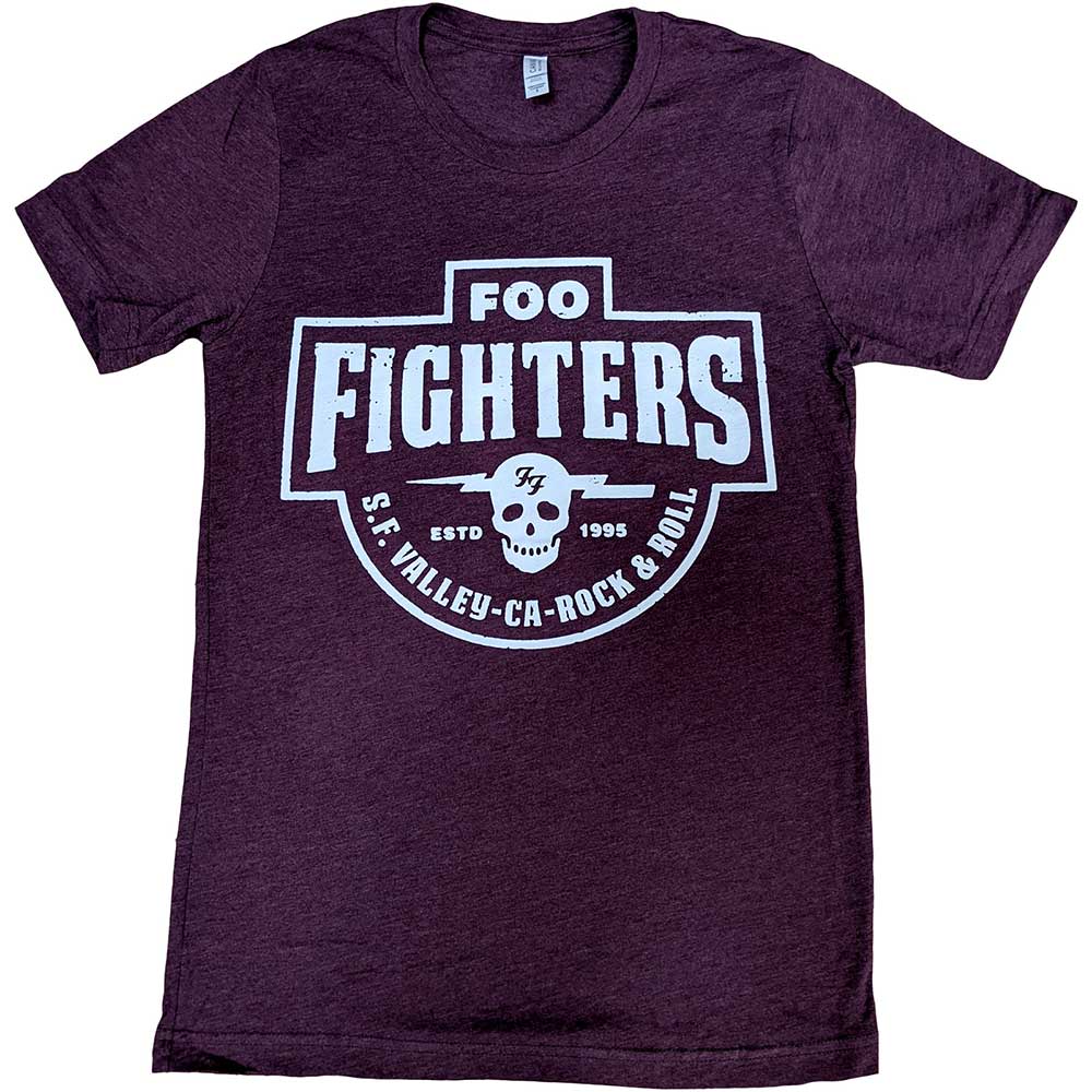 Foo Fighters Unisex T-Shirt: SF Valley (Ex-Tour) T-Shirt