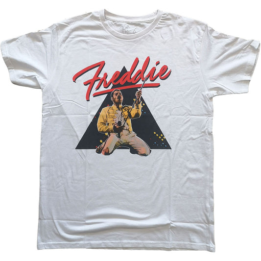 Freddie Mercury Unisex T-Shirt: Triangle T-Shirt