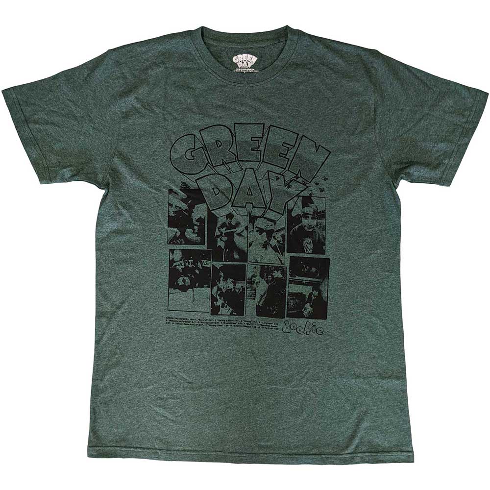Green Day Unisex T-Shirt: Dookie Frames T-Shirt