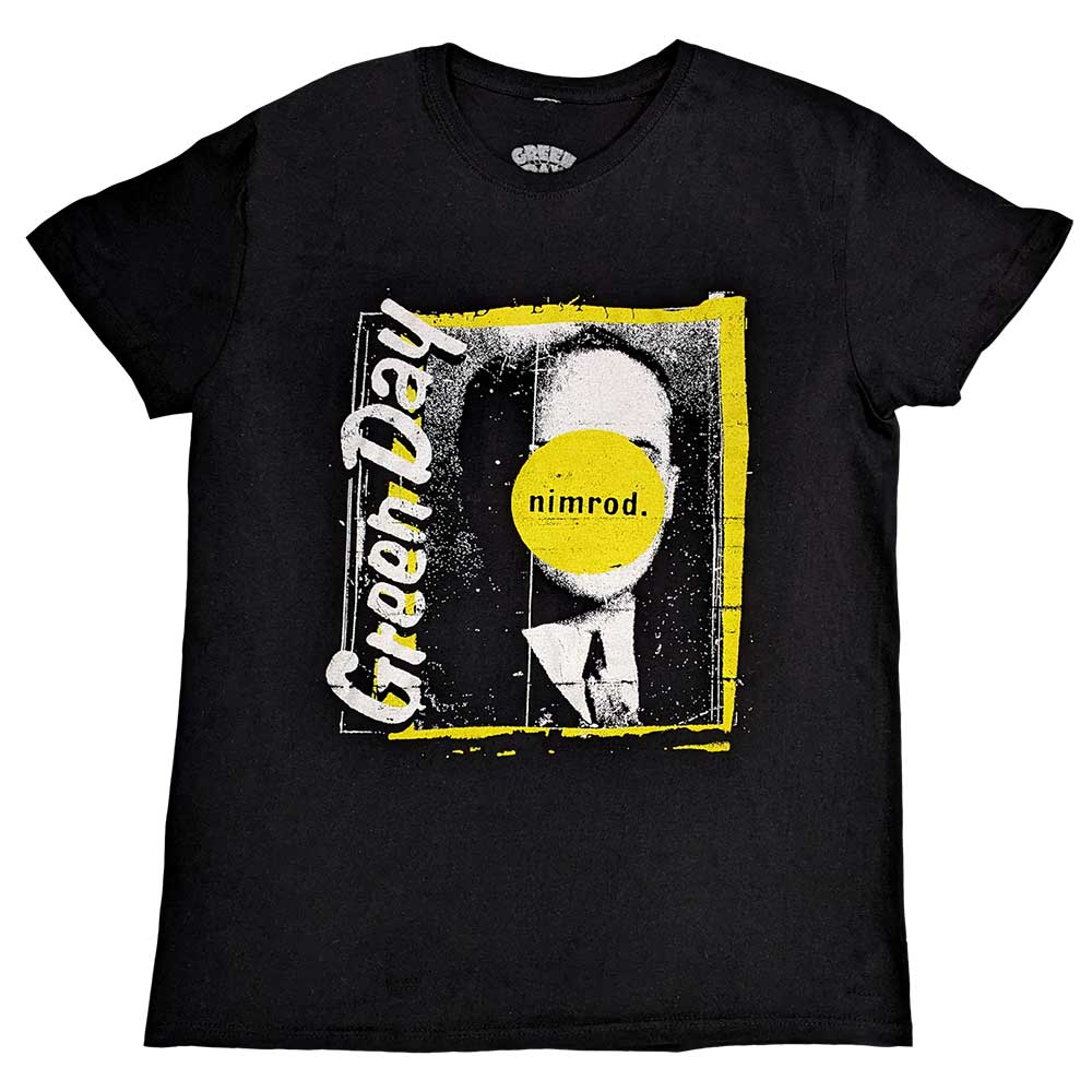 Green Day Unisex T-Shirt: Nimrod Tracklist (Back Print) T-Shirt