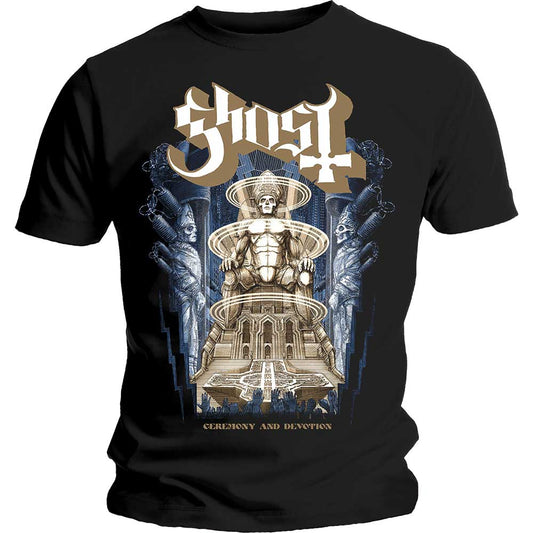 Ghost Unisex T-Shirt: Ceremony & Devotion T-Shirt
