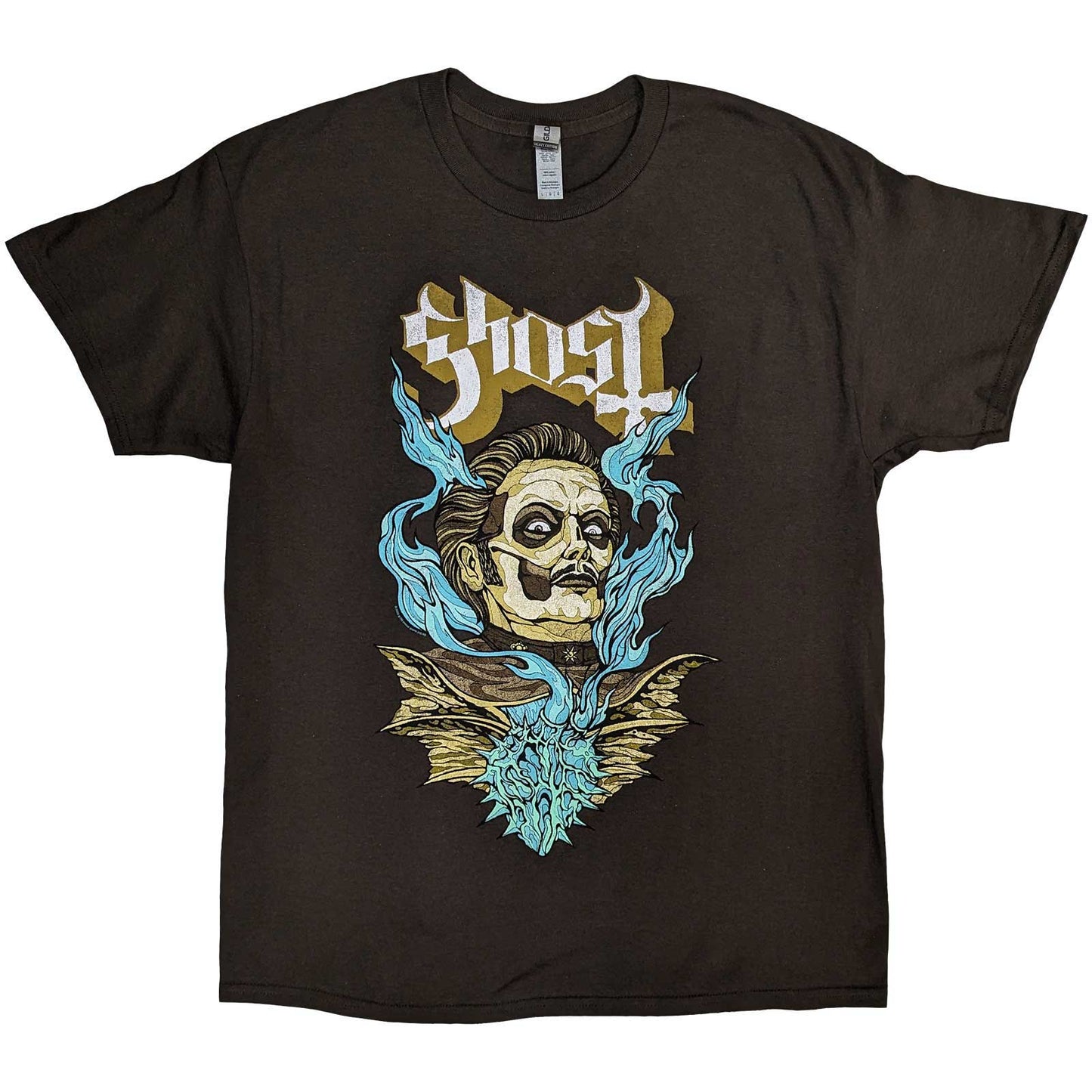 Een foto van een T-Shirt van Ghost.