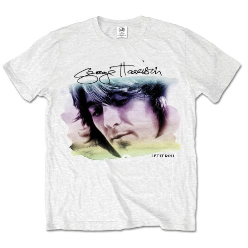 George Harrison Unisex T-Shirt: Water Colour Portrait T-Shirt