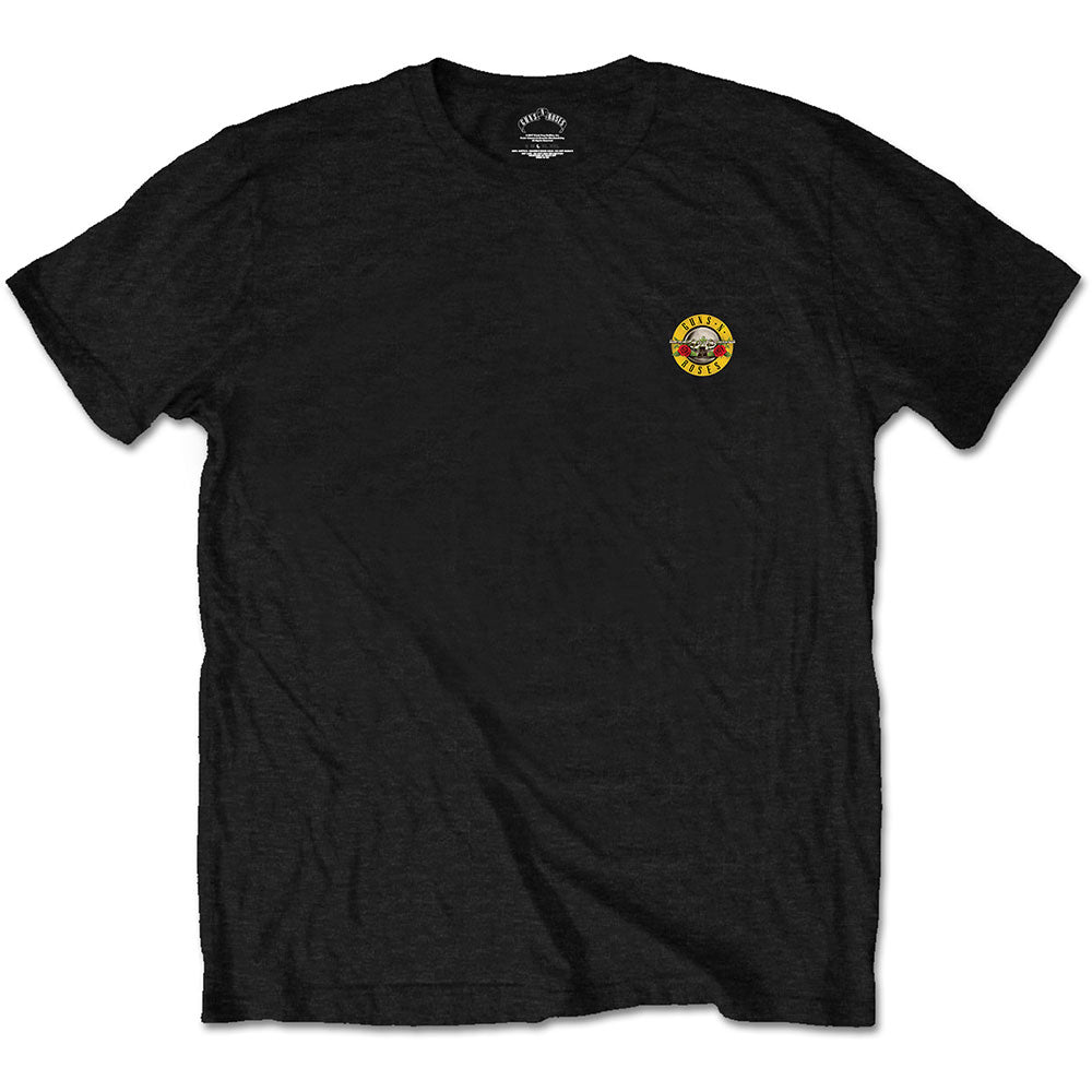 Guns N' Roses Unisex T-Shirt: Classic Logo (Back Print/Retail Pack) T-Shirt