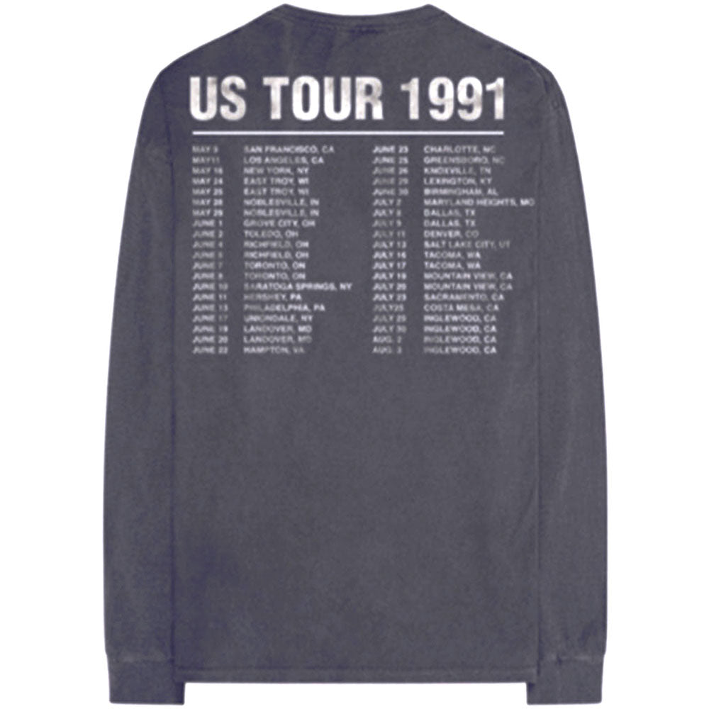 Guns N' Roses Unisex Long Sleeve T-Shirt: Hollywood Tour (Back & Sleeve Print) Long Sleeve T-Shirt