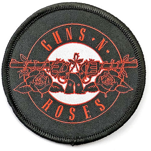 Guns N' Roses Standard Patch: Red Circle Logo Standaard patch