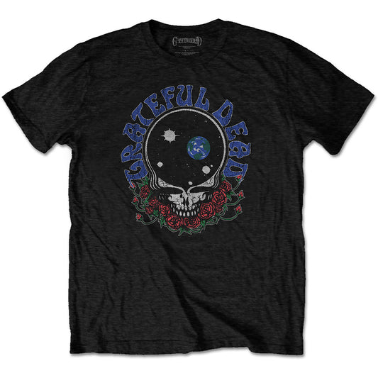 Grateful Dead Unisex T-Shirt: Space Your Face & Logo T-Shirt