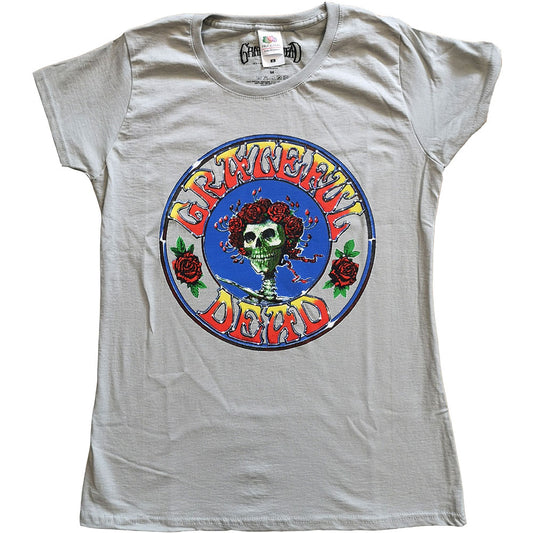 Grateful Dead Ladies Tee: Bertha Circle Vintage Wash T-Shirt